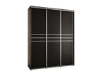 Meublori 10 Sliding Door Wardrobe 235.2/200/45 3 Doors