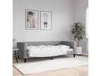 Light grey daybed 90x200 Fabric