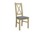 Meublori 117 Grey Chair - Meublori Oak 95x46x40cm Upholstered Wood
