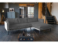 Sofa - Grey Velvet - Meublori