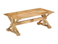Coffee table 110x52x40 cm solid mango wood
