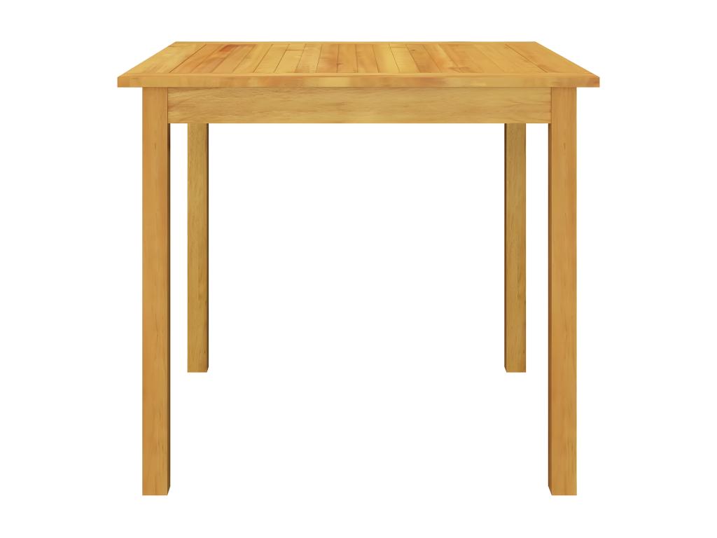 5-piece garden dining set, black, 75