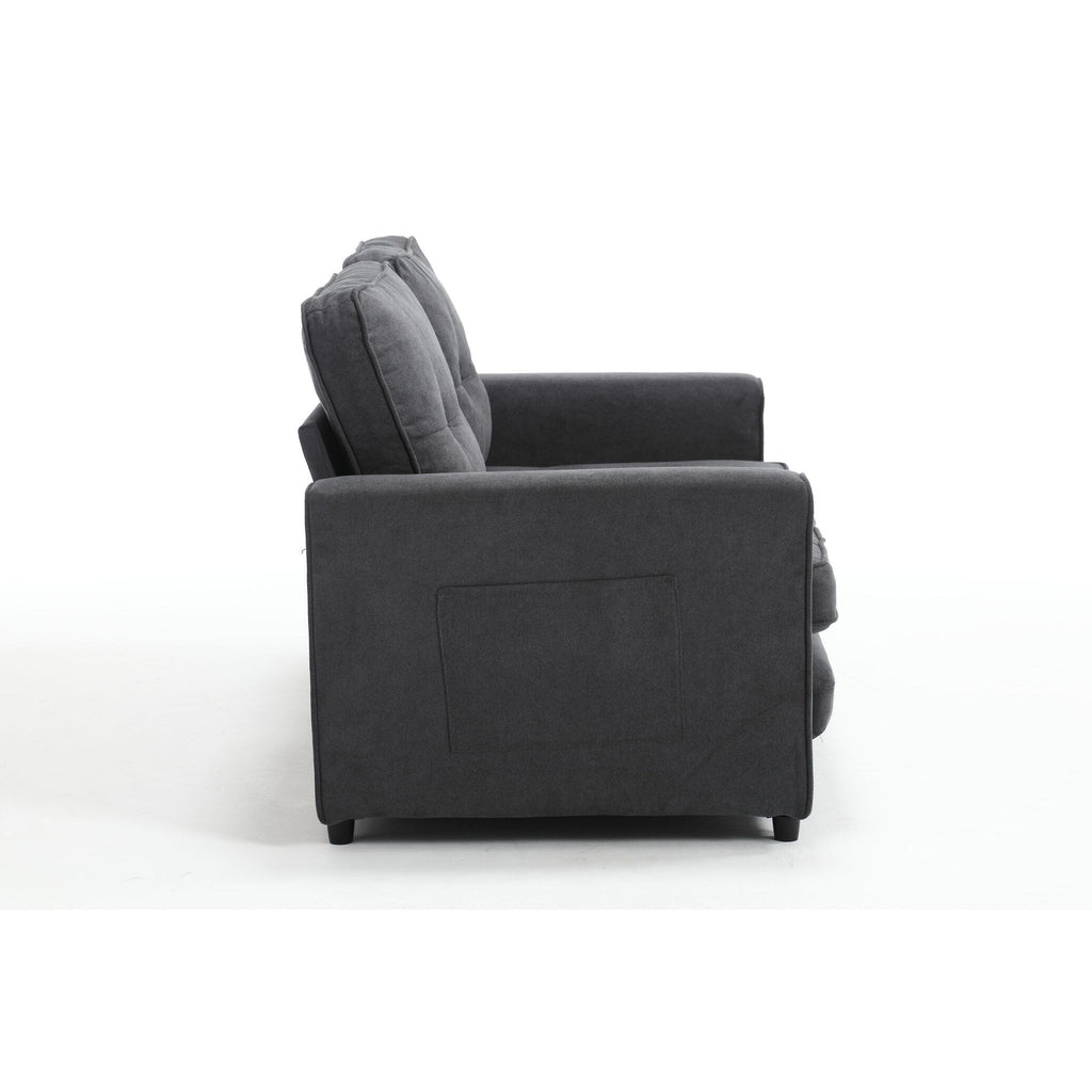 3 Fold Convertible Futon Couch Sleeper Sofa Bed