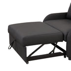 3-in-1 Pull-Out Sofa Sleeper with Collapsible Wing Table & USB Ports by Harper&Bright Designs