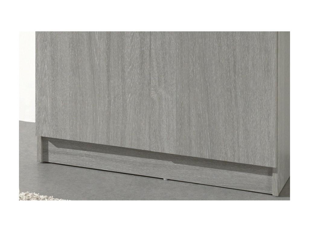 Meublori 80cm storage cabinet ideal for your entrance, laundry room or bathroom.