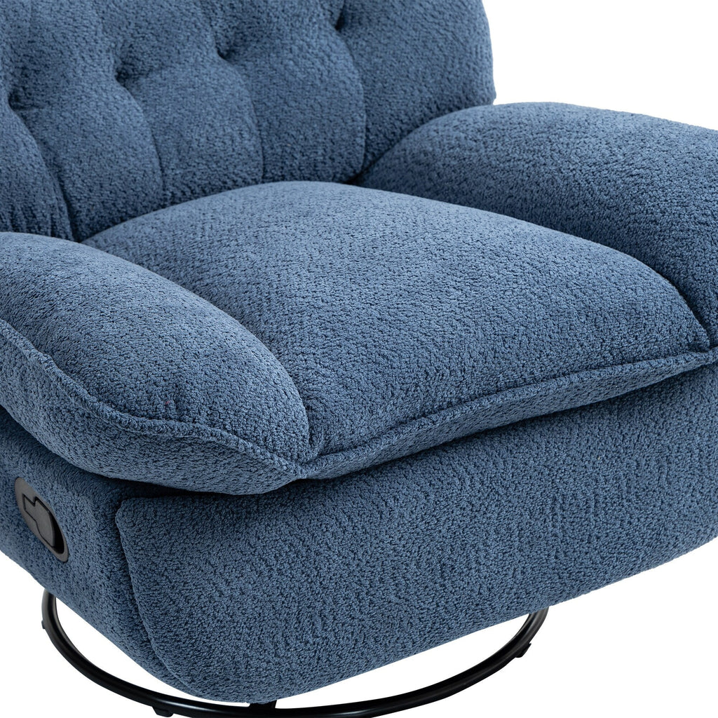360 degrees Swivel Recliner Adjustable Sofa Chair Set of 2