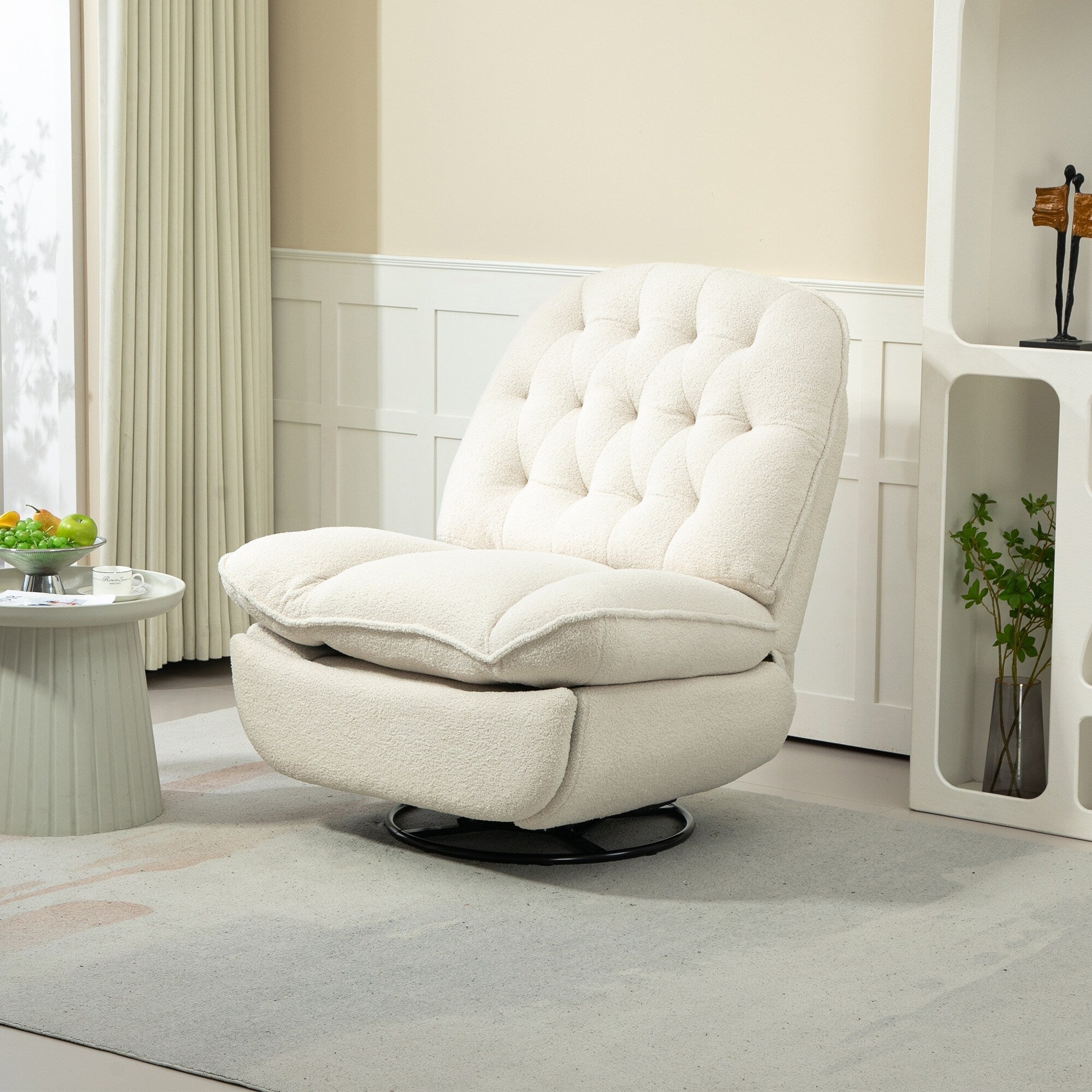 360 degrees Swivel Recliner Adjustable Sofa Chair Set of 2