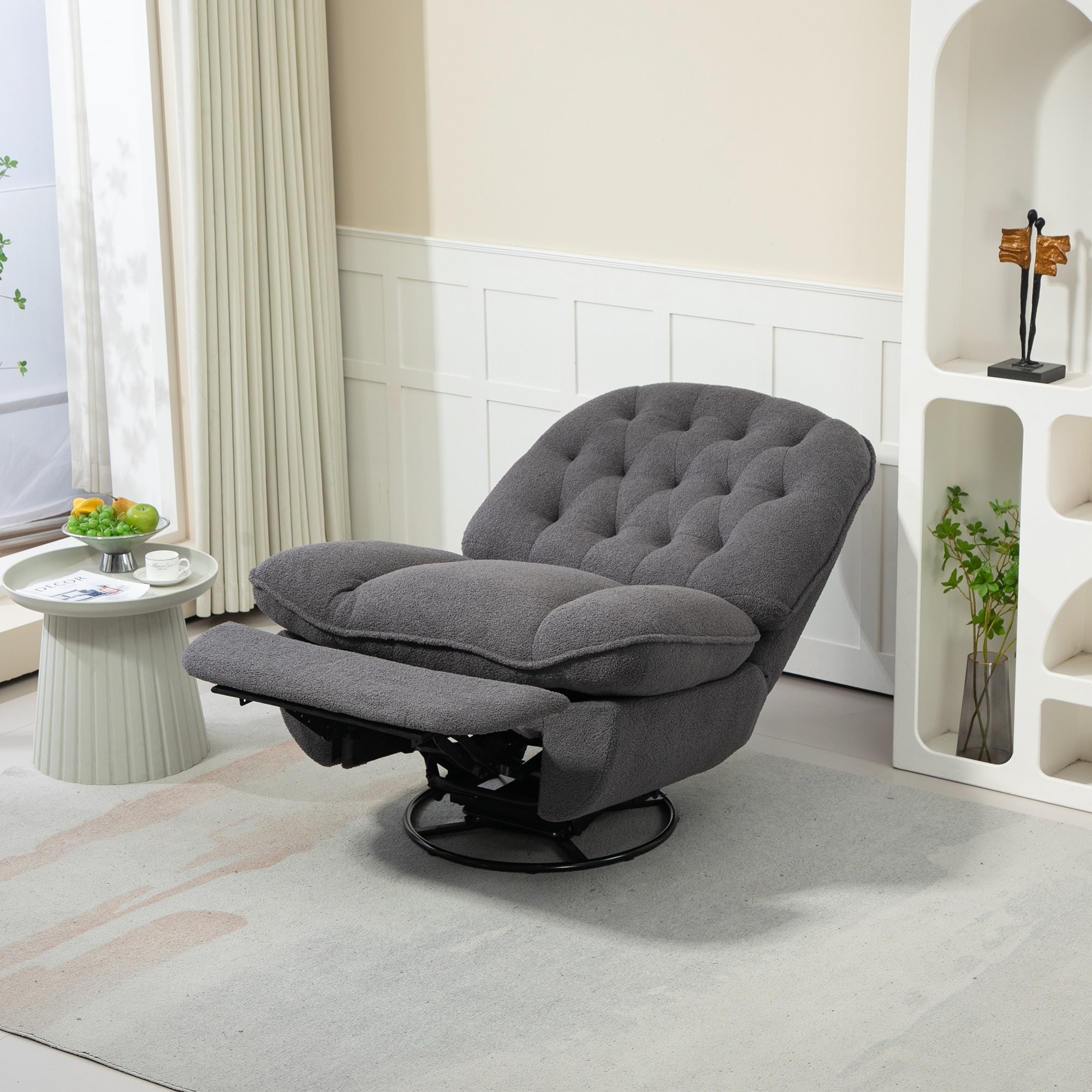 360 degrees Swivel Recliner Adjustable Sofa Chair Set of 2