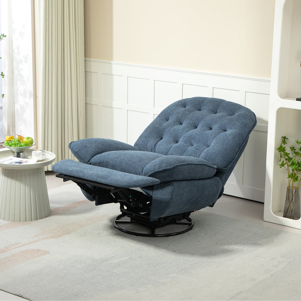 360 degrees Swivel Recliner Adjustable Sofa Chair Set of 2