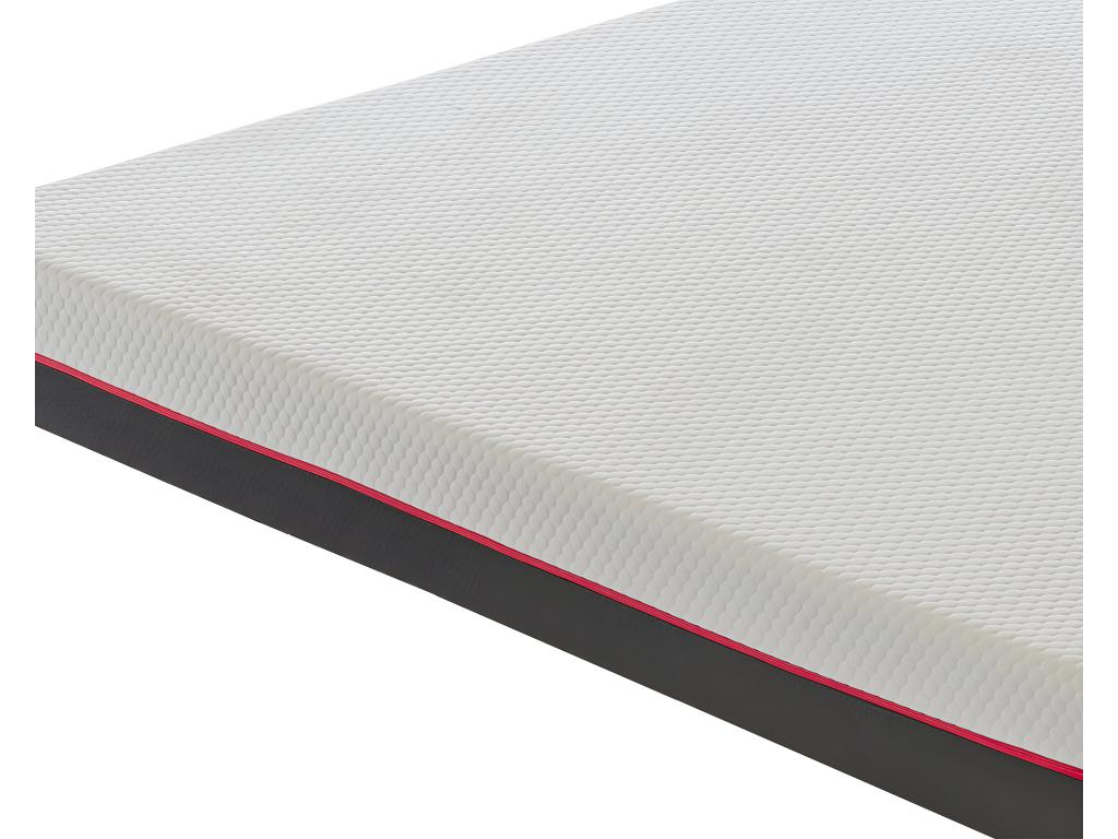 Meublori Foam Mattress 20 cm high - 2 layers, removable cover, 80x190 cm