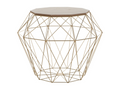 Gold Meublori Side Table