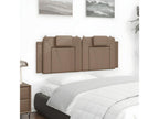 Cappuccino headboard cushion, 140 cm, faux leather