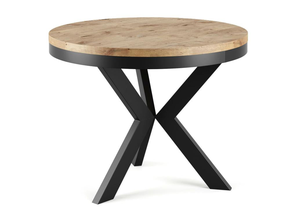 Meublori DT100 Dining Table 100x138x76 Natural