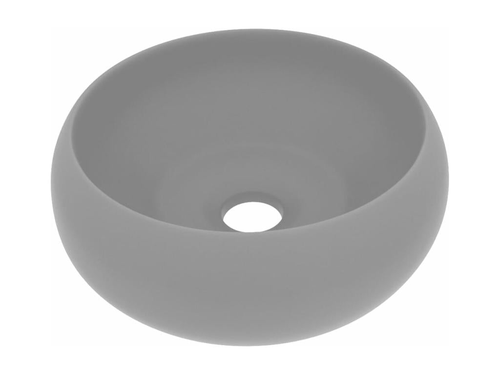 Gray luxury round washbasin 40x40x15 cm 02 0002746