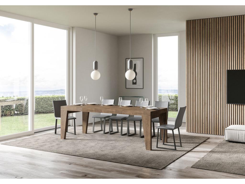 Extendable table 90x130/234 cm Naxy Premium Walnut