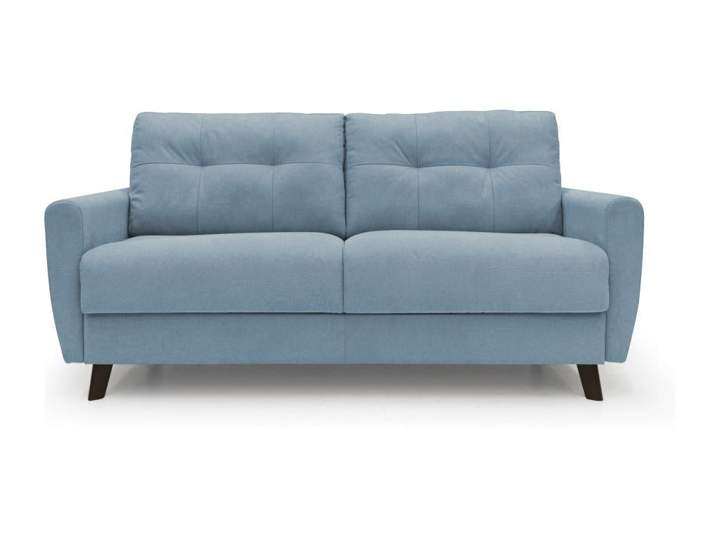 Laviecasa Convertible Sofa Bed in Soft Waterproof Fabric T02 188 cm Matte - 140x197 Pastel Blue JMFV34767
