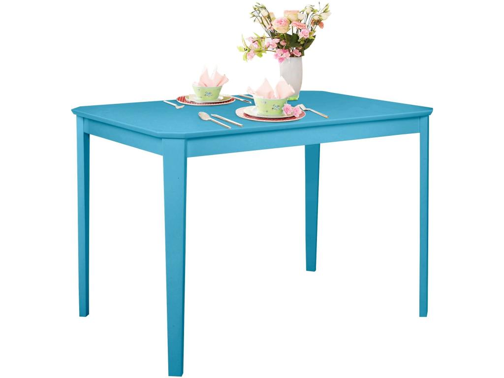 Blue MDF dining table KEQT30934