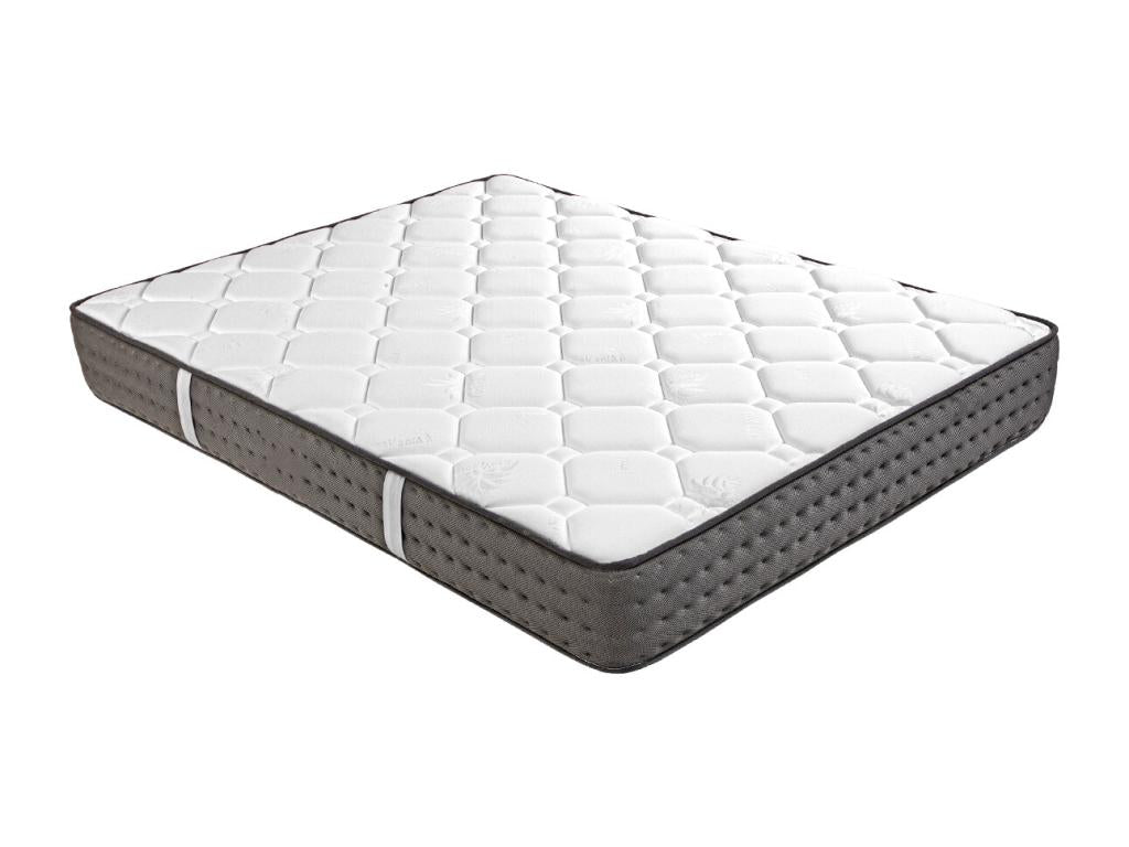 Meublori Size reversible 3D foam mattress with summer/winter side, independent sleeping zones, memory foam - 160x200x20 cm