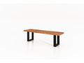 Meublori - Natural oiled beech heartwood dining bench