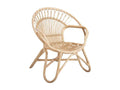 Meublori natural rattan armchair