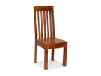 Set of 6 modern solid wood dining chairs