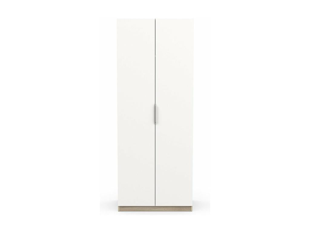 Meublori 2-door wardrobe - W79.4 cm