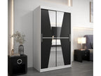 Maroko Sliding Door Wardrobe 200/120/62 2 Doors White/Black