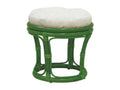 Rattan stool with cushion, Plain YWDL98703