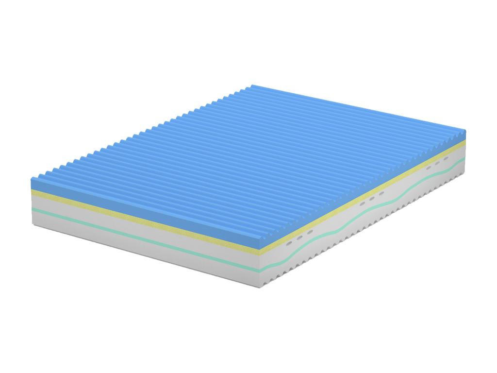 5-layer mattress Laviecasa Foam Laviecasa Neutralizer Removable 13 zones 80x200x25 QTGN85349