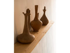 Set of 2 brown fir wood shelves 120x3.2cm - Meublori