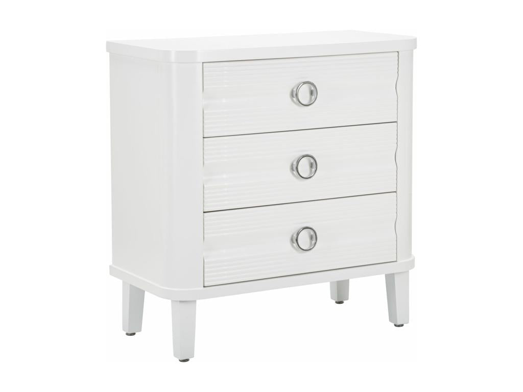 GLOSSY CHEST OF DRAWERS 81x40x84 CM
