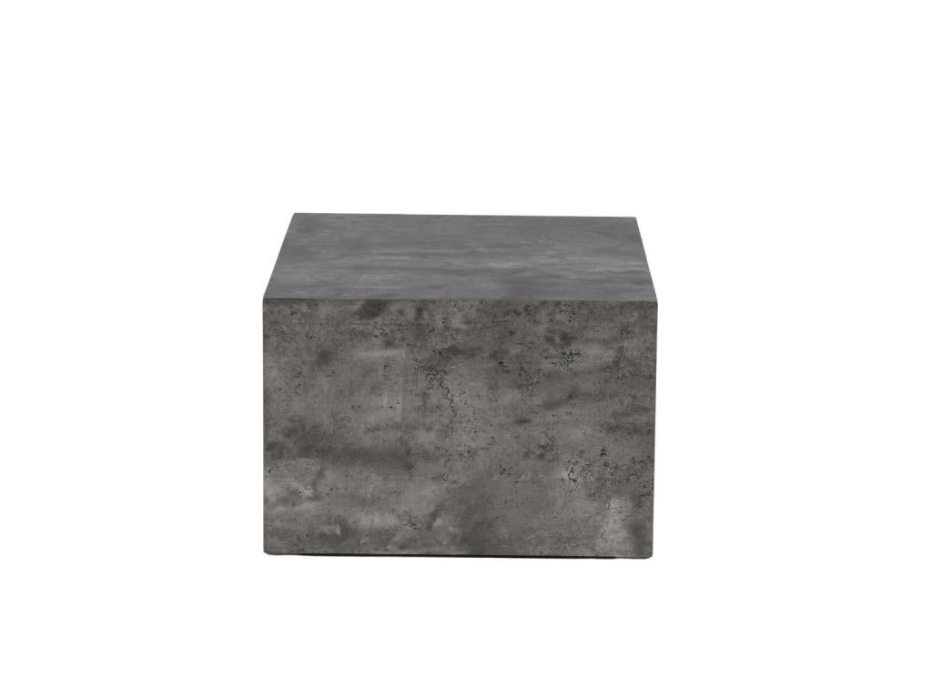 Meublori coffee table 60x80x40cm dark grey.