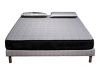 Meublori Foam Mattress Set - 90x190cm and 1 Pillow 70x40cm - White Bed Base