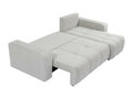Meublori 361 Grey Corner Sofa with Sleeping Function and Bedding Box, 244x145x82cm