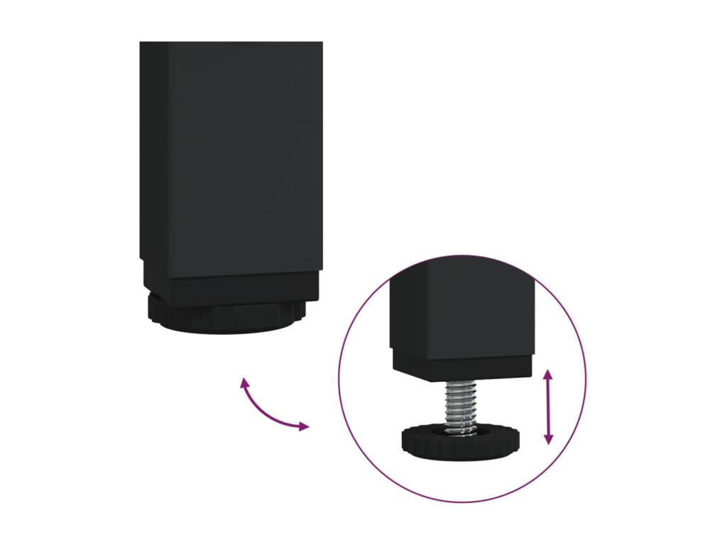 Meublori oak console table, 100x40x80 cm, engineered wood