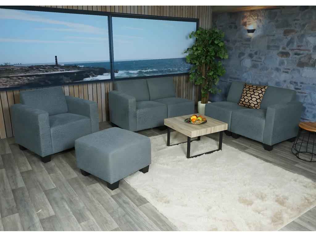 Laviecasa 6-piece grey sofa system ZBMQ50094