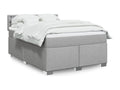 Laviecasa bed base with light grey mattress 140x200cm Fabric IZVC62872