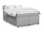 Laviecasa bed base with light grey mattress 140x200cm Fabric IZVC62872