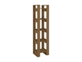 Bookshelf/Room Divider Honey Brown 41x35x160 cm Pine
