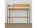 Oak loft bed N03 Natural Oak 120x190