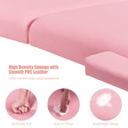 84''L Portable Massage Table Adjustable Facial Spa Bed Tattoo w/ Carry