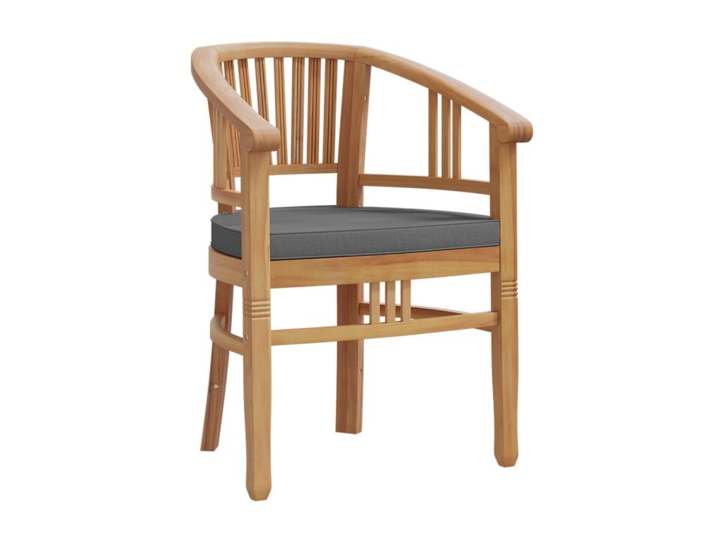 5-piece garden dining set, solid teak wood, BVWG11653