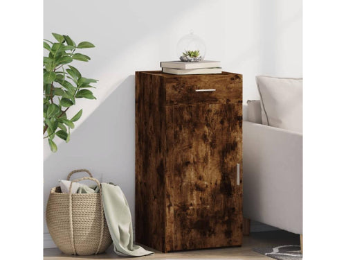 Smoked oak sideboard 45x42.5x93 cm engineered wood