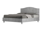 Meublori 160x200 storage bed, concrete grey
