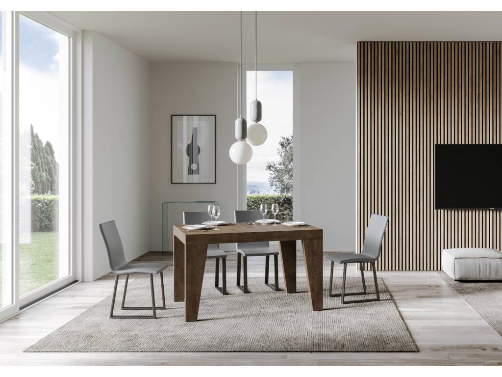 Extendable table 90x130/234 cm Naxy Premium Walnut