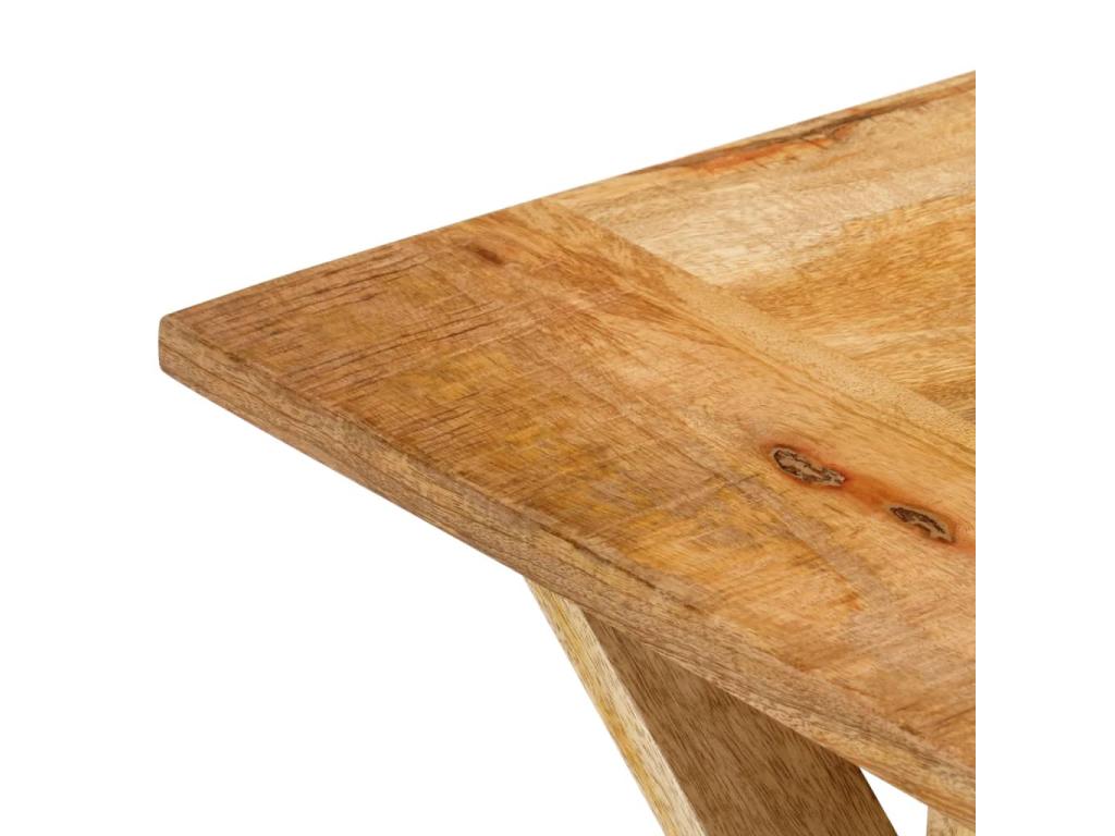 Coffee table 110x52x40 cm solid mango wood