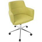 Carson Carrington Duved Contemporary Fabric Office Chair - N/A