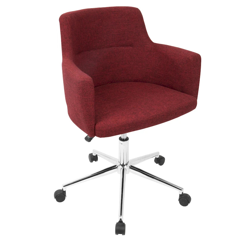 Carson Carrington Duved Contemporary Fabric Office Chair - N/A