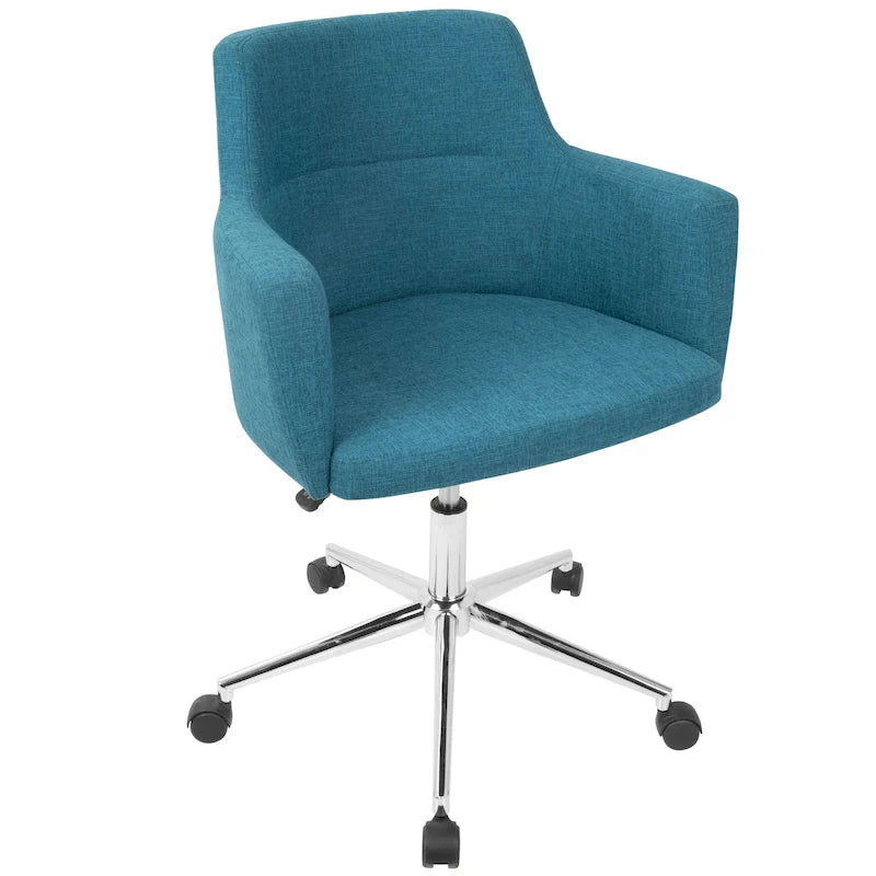 Carson Carrington Duved Contemporary Fabric Office Chair - N/A