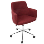 Carson Carrington Duved Contemporary Fabric Office Chair - N/A